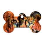 Naturally True Colors  Dog Tag Bone (Two Sides) Front