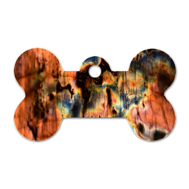 Naturally True Colors  Dog Tag Bone (Two Sides)