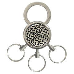 Metallic Camouflage 3-ring Key Chains by dflcprints