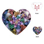 Bright Taffy Spiral Playing Cards (Heart)  Front