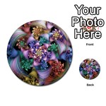 Bright Taffy Spiral Multi-purpose Cards (Round)  Front 1