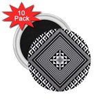 Geometric Pattern Vector Illustration Myxk9m   2.25  Magnets (10 pack)  Front