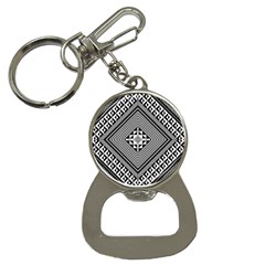 Geometric Pattern Vector Illustration Myxk9m   Bottle Opener Key Chains by dsgbrand