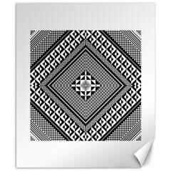 Geometric Pattern Vector Illustration Myxk9m   Canvas 8  X 10 