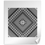 Geometric Pattern Vector Illustration Myxk9m   Canvas 8  x 10  8.15 x9.66  Canvas - 1