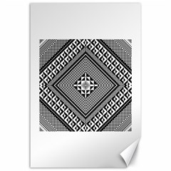 Geometric Pattern Vector Illustration Myxk9m   Canvas 24  X 36 