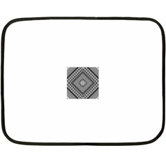 Geometric Pattern Vector Illustration Myxk9m   Fleece Blanket (mini) by dsgbrand