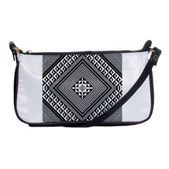 Geometric Pattern Vector Illustration Myxk9m   Shoulder Clutch Bags by dsgbrand