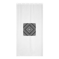 Geometric Pattern Vector Illustration Myxk9m   Shower Curtain 36  X 72  (stall)  by dsgbrand