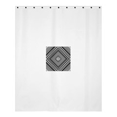 Geometric Pattern Vector Illustration Myxk9m   Shower Curtain 60  X 72  (medium)  by dsgbrand