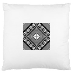 Geometric Pattern Vector Illustration Myxk9m   Large Cushion Case (two Sides)