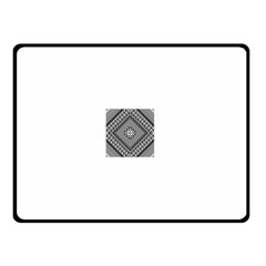 Geometric Pattern Vector Illustration Myxk9m   Double Sided Fleece Blanket (small)  by dsgbrand