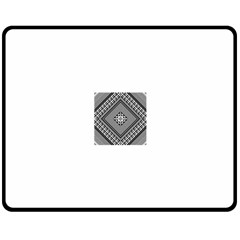 Geometric Pattern Vector Illustration Myxk9m   Double Sided Fleece Blanket (medium)  by dsgbrand