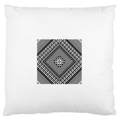 Geometric Pattern Vector Illustration Myxk9m   Large Flano Cushion Case (one Side) by dsgbrand