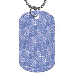 Modern Abstract Geometric Dog Tag (two Sides) by dflcprints