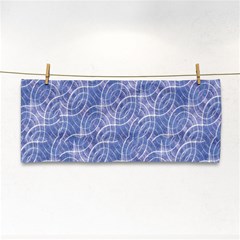 Modern Abstract Geometric Hand Towel by dflcprints