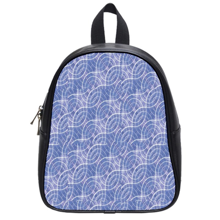 Modern Abstract Geometric School Bags (Small) 