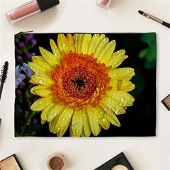 Yellow Flower Close Up Cosmetic Bag (xl) by MichaelMoriartyPhotography