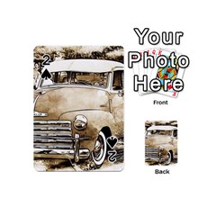 Vintage Chevrolet Pick Up Truck Playing Cards 54 (mini)  by MichaelMoriartyPhotography