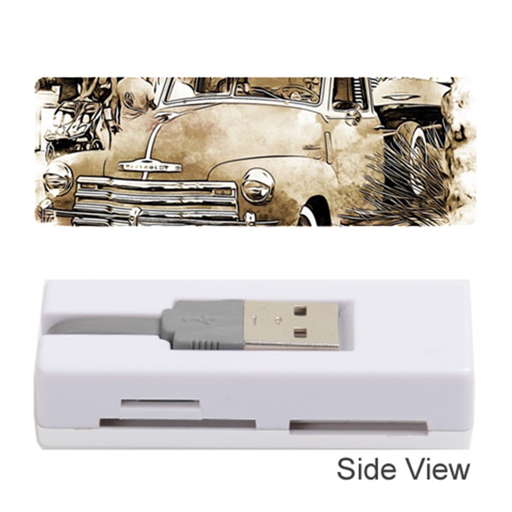 Vintage Chevrolet Pick up Truck Memory Card Reader (Stick) 