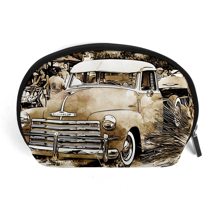 Vintage Chevrolet Pick up Truck Accessory Pouches (Large) 