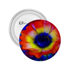 Tie Dye Flower 2 25  Buttons by MichaelMoriartyPhotography