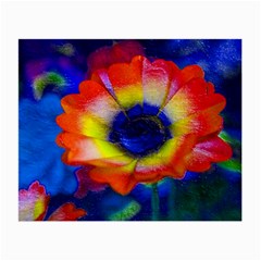 Tie Dye Flower Small Glasses Cloth by MichaelMoriartyPhotography