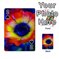 Tie Dye Flower Playing Cards 54 Designs 