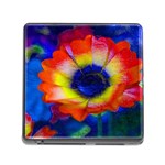 Tie Dye Flower Memory Card Reader (Square) Front