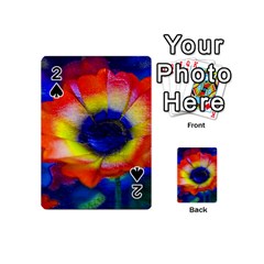 Tie Dye Flower Playing Cards 54 (mini) 