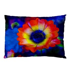 Tie Dye Flower Pillow Case (two Sides) by MichaelMoriartyPhotography