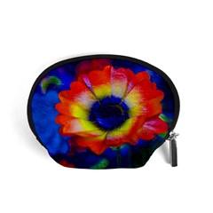 Tie Dye Flower Accessory Pouches (small)  by MichaelMoriartyPhotography