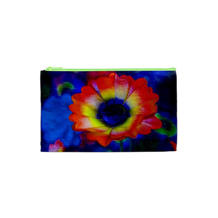 Tie Dye Flower Cosmetic Bag (XS)