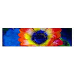 Tie Dye Flower Satin Scarf (oblong) by MichaelMoriartyPhotography