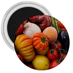 Heirloom Tomatoes 3  Magnets by MichaelMoriartyPhotography