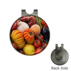 Heirloom Tomatoes Hat Clips With Golf Markers by MichaelMoriartyPhotography