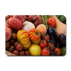 Heirloom Tomatoes Small Doormat  by MichaelMoriartyPhotography