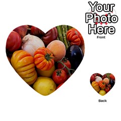 Heirloom Tomatoes Multi-purpose Cards (heart) 