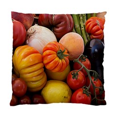 Heirloom Tomatoes Standard Cushion Case (one Side) by MichaelMoriartyPhotography