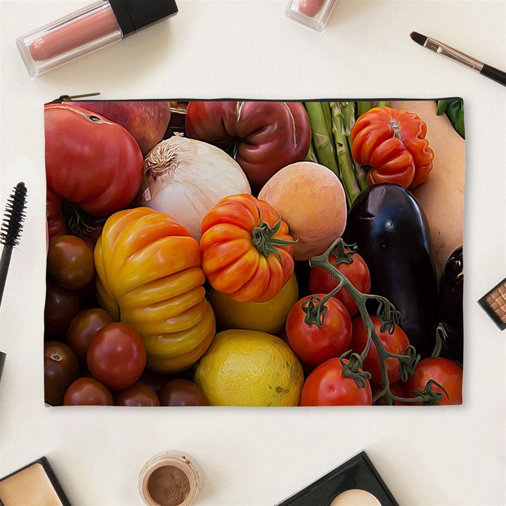 Heirloom Tomatoes Cosmetic Bag (XL)