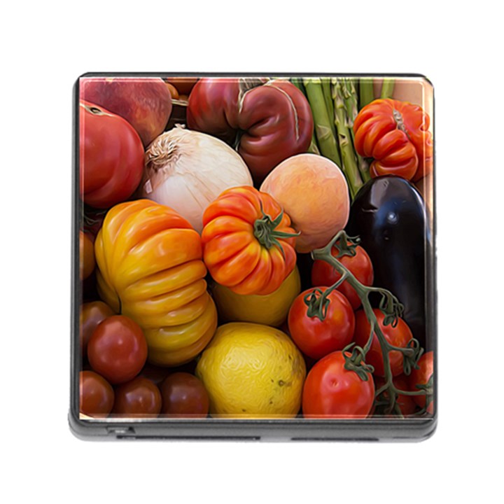 Heirloom Tomatoes Memory Card Reader (Square)