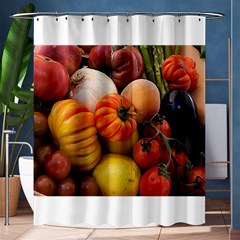 Heirloom Tomatoes Shower Curtain 60  X 72  (medium)  by MichaelMoriartyPhotography