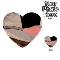 Straw Hats Multi-purpose Cards (heart) 