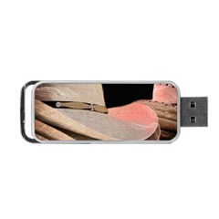 Straw Hats Portable Usb Flash (one Side) by MichaelMoriartyPhotography