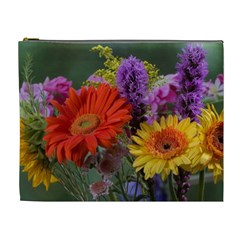 Colorful Flowers Cosmetic Bag (xl)