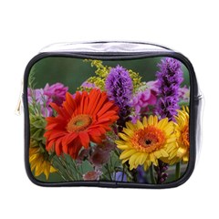 Colorful Flowers Mini Toiletries Bags