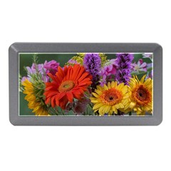 Colorful Flowers Memory Card Reader (mini) by MichaelMoriartyPhotography