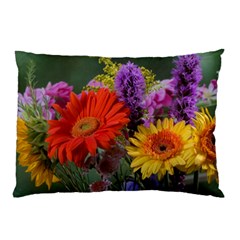 Colorful Flowers Pillow Case (two Sides)