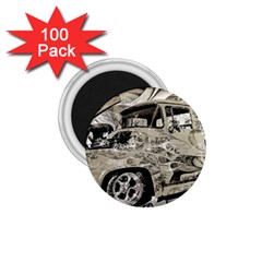 Old Ford Pick Up Truck  1 75  Magnets (100 Pack)  by MichaelMoriartyPhotography