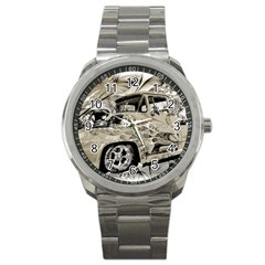 Old Ford Pick Up Truck  Sport Metal Watch